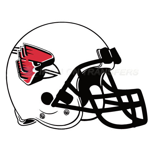 Ball State Cardinals 1990 Pres Helmet Logo T-shirts Iron On Tran - Click Image to Close